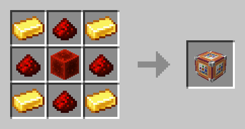 Crafting recipe